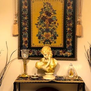 Tapestry Wall Hanging & Matching Table Runner